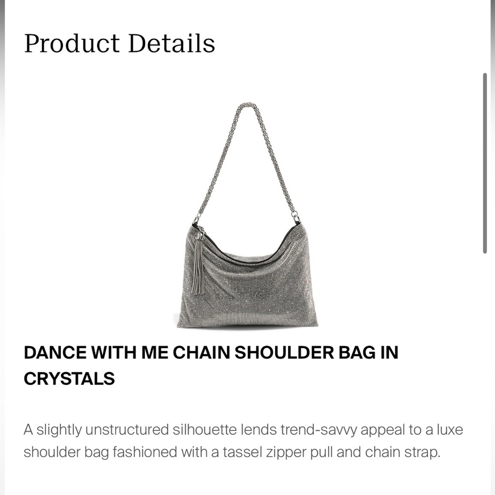 !RARE! Aimee Kestenberg Crystal Shoulder Bag *Read description